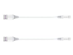 Short iPhone Charging Cable (2Pack 7Inch) USB Charger Cord for Apple Lightning iPhone 14/13/ 12/11/Xs Max/Xr/X/8/7/6/6s Plus/SE/5c/5s/5 iPad Air Pro/Air/Mini Charging Wire