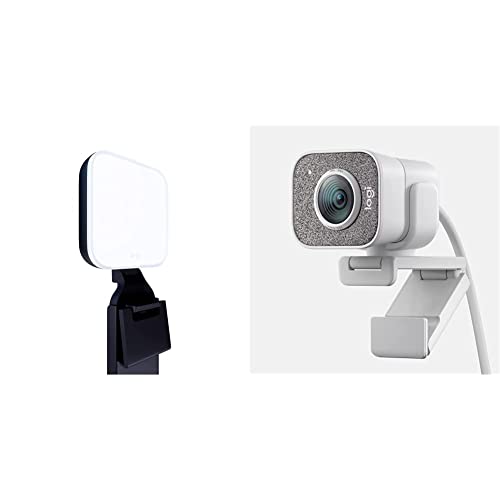 Logitech Litra Glow Premium LED Streaming Light with TrueSoft and Logitech StreamCam Logitech Litra Glow Premium LED Streaming Light with TrueSoft and Logitech StreamCam