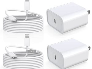 iPhone Charger Fast Charging 10 FT [Apple MFi Certified]