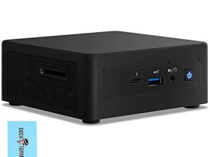 Intel NUC11PAHi5 Home & Business Mini Desktop Bundle with High Performance Docztorm Hubs i5-1135G7 4-Core