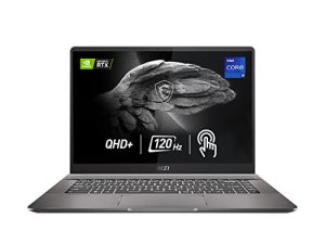 MSI Creator Z16 Professional Laptop: 16" QHD+ 16:10 120Hz Touch Display