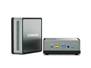 COOFUN Mini PC AMD Ryzen 7 3750H UM700 | 16 GB RAM 256 GB PCIe SSD Mini Desktop Computer | Radeon RX Vega 10 Graphics | Dual WiFi BT 4.2 | HDMI/Display/USB-C | RJ45 4X USB 3.0 Ports Small Form Factor