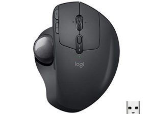 Logitech MX Ergo Wireless Trackball Mouse Adjustable Ergonomic Design