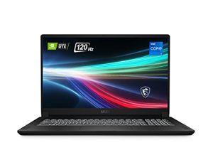 MSI Creator 17 Professional Laptop: 17.3" UHD 120Hz 100% AdobeRGB Display