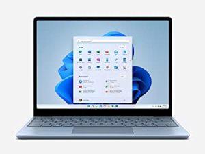 Microsoft Surface Laptop Go 12.4in Touchscreen Intel i5 8GB 128GB SSD Ice Blue (Renewed)