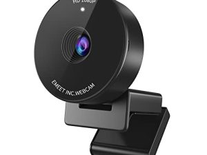 1080P Webcam - USB Webcam with Microphone & Physical Privacy Cover