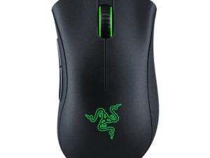 Razer DeathAdder Essential Gaming Mouse: 6400 DPI Optical Sensor - 5 Programmable Buttons - Mechanical Switches - Rubber Side Grips - Classic Black