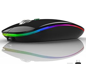 Uiosmuph LED Wireless Mouse