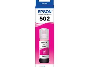 EPSON T502 EcoTank Ink Ultra-high Capacity Bottle Magenta (T502320-S) for select Epson EcoTank Printers
