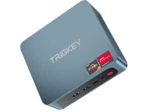 TRIGKEY 6 Core 12 Thread Mini Computer W11 Desktop PC Ryzen 5 5560（Up to 4.0GHz） 16G DDR4+500G NVME SSD 35W TPD Micro PC | 6Core 1600MHz HD Graphics | WiFi-6 | BT 5.2 | Dual HDMI | Type-C | W11