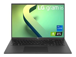 LG gram (2022) 16Z90Q Ultra Lightweight Laptop