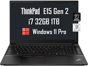 2022 Latest Lenovo ThinkPad E15 15.6" FHD (Intel Quad-Core i7-1165G7