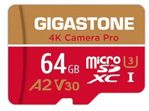 [5-Yrs Free Data Recovery] Gigastone 64GB Micro SD Card