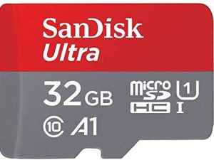 SanDisk 32GB Ultra microSDHC UHS-I Memory Card with Adapter - 98MB/s