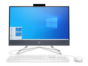 HP 22-DF 21.5-Inch Full HD WLED Intel Celeron G5900T 4GB 256GB SSD Win 10 All-in-One PC