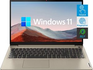 Lenovo Touchscreen 15.6" IdeaPad Laptop with Fingerprint Reader (Latest Model)