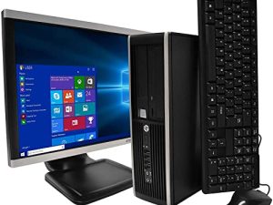 Microsoft Authorized Refurbished- HP Elite Desktop PC Computer Intel Core i5 3.1-GHz