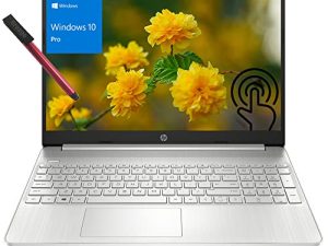 HP 15 15.6" FHD Touchscreen Windows 10 Pro Business Laptop Computer