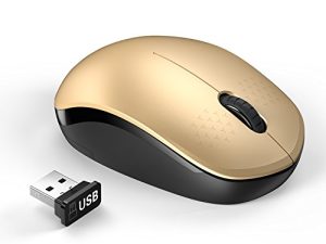 seenda Wireless Mouse with Nano USB Receiver - Noiseless 2.4G Wireless Mouse Portable Optical Mice Compatible for MacBook