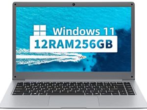 Jumper Laptop 14 Inch Laptops 12GB RAM 256GB ROM SSD Windows 11 Notebook Computer with FHD 1080P Display