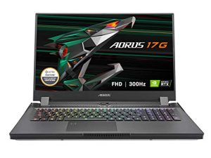 GIGABYTE AORUS 17G YC - 17.3" FHD IPS Anti-Glare 300Hz - Intel Core i7-10870H - NVIDIA GeForce RTX 3080 8GB GDDR6 - 32GB Memory - 1TB SSD - Win10 Home - Gaming Laptop (AORUS 17G YC-8US6450SH)