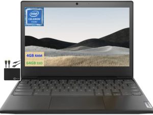 Lenovo 2022 Newest Lightweight Chromebook 3 11.6" HD Screen Laptop Business Student