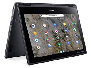Acer Chromebook Spin 311 R721T-62ZQ 11.6" Touchscreen 2 in 1 Chromebook - 1366 x 768 - A-Series A6-9220C - 4 GB RAM - 32 GB Flash Memory - Shale Black - Chrome OS - AMD Radeon R5 Graphics - in-pl