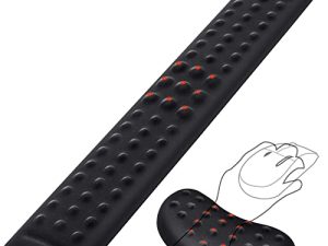 Gimars Upgraded Keyboard Wrist Rest with Massage Dot
