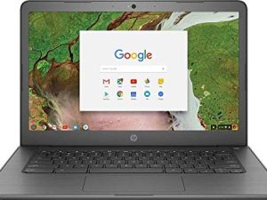 HP Chromebook 14-ca061dx - 14in HD Touch - Celeron N3350 - 4GB - 32GB eMMC - Gray (Renewed)