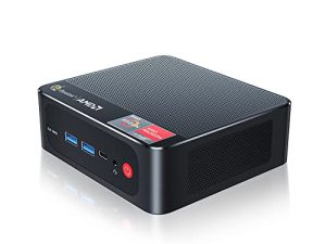 MINI PC SER3 AMD R7 3750H Up to 4Ghz 4Cores 8Threads TDP35W Radeon RX Vega 10 Graphics DDR4 16G+500G M.2 Nvme pcle3.0 SSD wifi5+BT4.0+RJ45 1000M 4K 60hz dual display AUTO POWER ON Office MINI PC