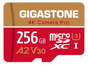 [5-Yrs Free Data Recovery] Gigastone 256GB Micro SD Card