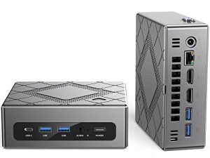 Mini PC Intel i7-10810U(up to 4.9 Ghz) Mini Computers 16GB DDR4 512GB M.2 2280 SSD Mini Desktop Computers
