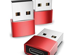 Syntech USB C Female to USB A Male Adapter 3 Pack