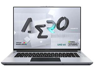GIGABYTE AERO 16 XE5: 16" 4K/UHD+ Samsung AMOLED