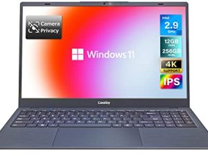 Coolby 15.6 inch Windows 11 Laptop Computer with 1920x1080 IPS Display