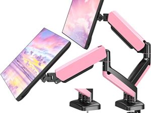 MOUNTUP Dual Monitor Desk Mount