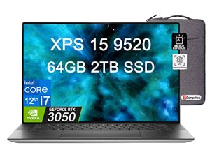 Dell 2022 XPS 15 9520 15.6" FHD+ (Intel 12th Gen i7-12700H (Beat i9-11980HK)