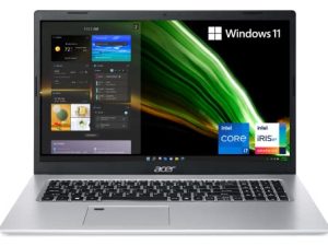 Acer Aspire 5 A517-52-75N6 Laptop | 17.3" Full HD IPS Display | 11th Gen Intel Core i7-1165G7 | Intel Iris Xe Graphics | 16GB DDR4 | 512GB SSD | WiFi 6 | Fingerprint Reader | BL Keyboard | Windows 11