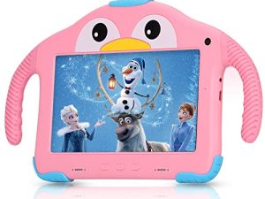 Tablet for Kids Tablet 7 inch Toddler Tablet with WiFi Dual Camera 32GB Parental Control Google Play Store YouTube Netflix Android 10 Childrens Tablet for Toddlers Girls Boys Kid-Proof Case