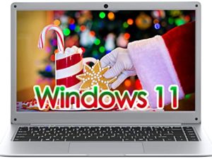 jumper Slim Laptop Computer - 14" Full HD Display - 12GB RAM - 256GB SSD - Intel Dual Core Processor - Intel HD Graphics - 2.4GHZ WiFi - USB Type-C - Long Battery Life - Windows 11 Home