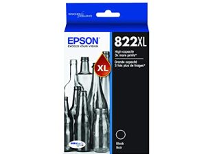 EPSON T822 DURABrite Ultra Ink High Capacity Black Cartridge (T822XL120-S) for select Epson WorkForce Pro Printers