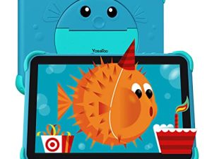 Kids Tablet Android Tablet for Kids 10 inch with Case Included Toddler Tablet with WiFi Android 11.0 Dual Camera IPS Touch Screen Parental Control 2GB 32GB YouTube Netflix Google Play Store