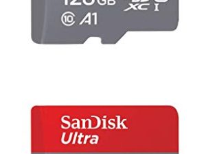 SanDisk 128GB X2 (256GB) MicroSD HC Ultra Uhs-1 Memory Card