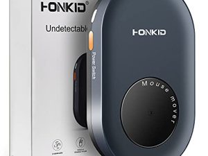 HONKID Undetectable Mouse Mover Jiggler with ON/Off Switch and USB Port Drive-Free