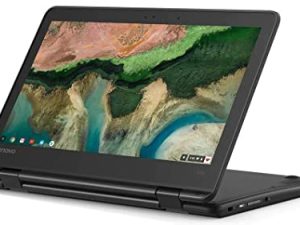 Lenovo 11.6" 300e Chromebook Touchscreen LCD 2 in 1- MediaTek M8173C Quad-core 2.1GHz 4GB LPDDR3 32GB Flash Memory Chrome OS Model 81H00000US (Renewed)