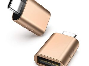 Syntech USB C to USB Adapter [2 Pack] USB C Male to USB3 Female Adapter Compatible with iMac 2021 iPad Mini/Pro 2021 MacBook Pro 2020 MacBook Air 2020 and Other Type C Devices