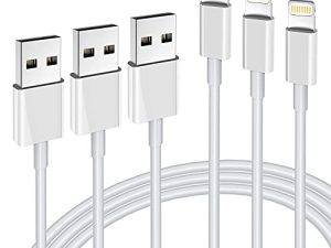 iPhone Charger 3Pack Apple MFi Certified Apple Charger 6FT