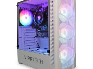 ViprTech Snowstorm Gaming PC Desktop Computer - AMD Ryzen 3 2200G