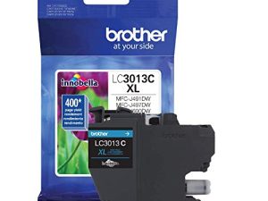 Brother Printer LC3013C Single Pack High Cartridge Yield Up To 400 Pages LC3013 Ink Cyan