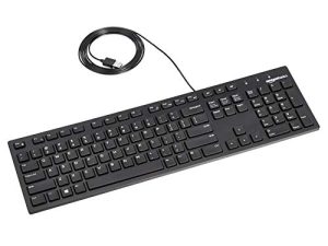 Amazon Basics Low-Profile Wired USB Keyboard with US Layout (QWERTY)